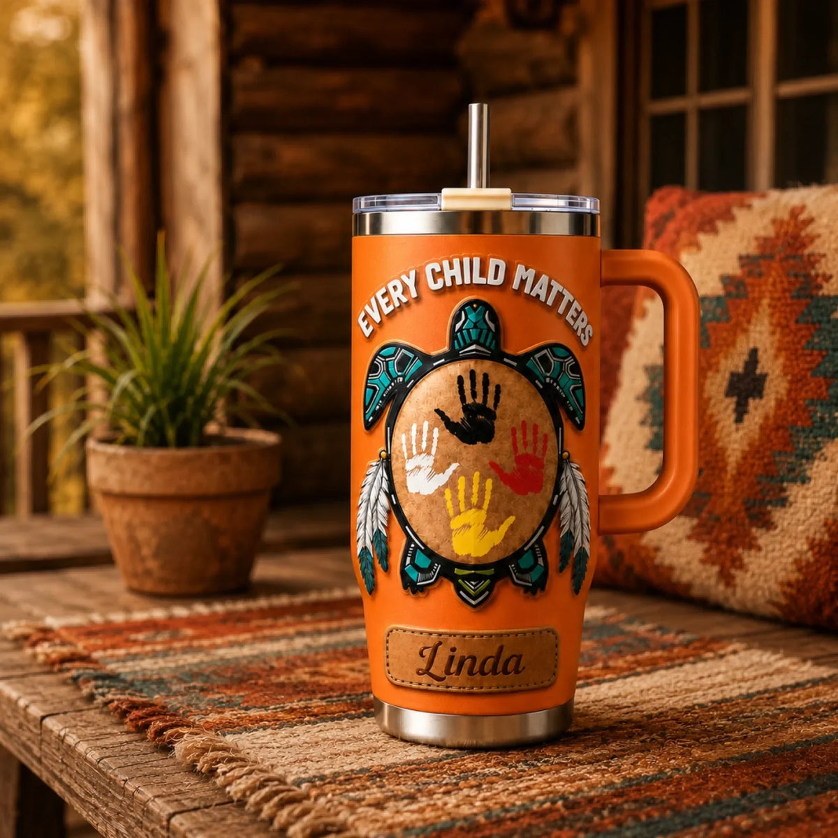 Custom Every Child Matters Tumbler - Personalized Gifts For Kids & Families - Every Little Hand Matters