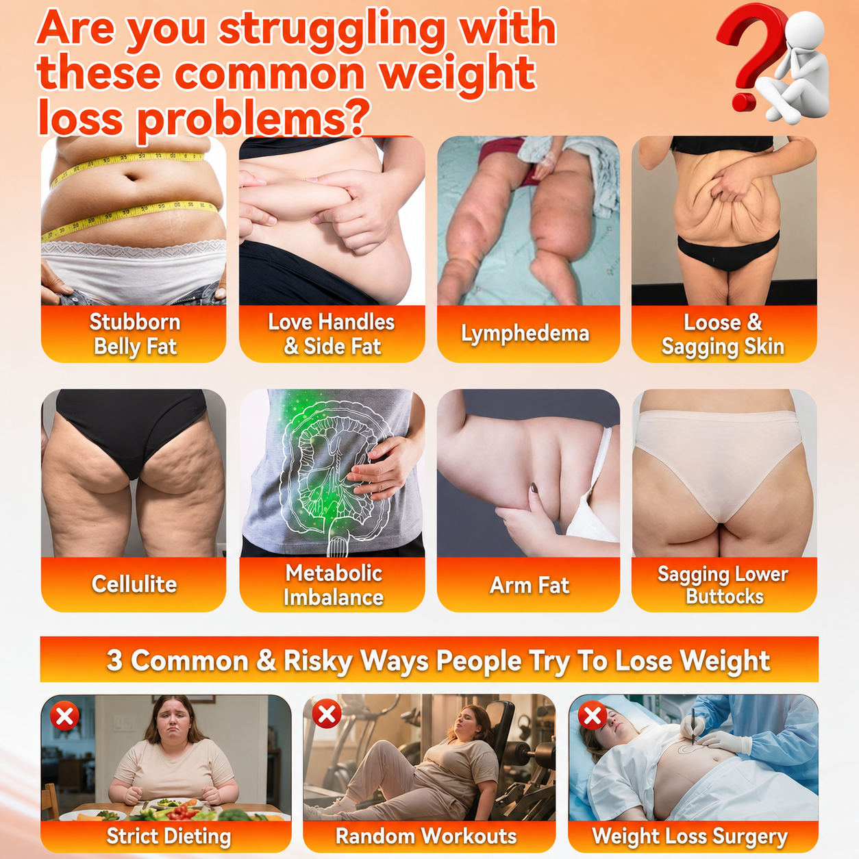Common body shaping concerns