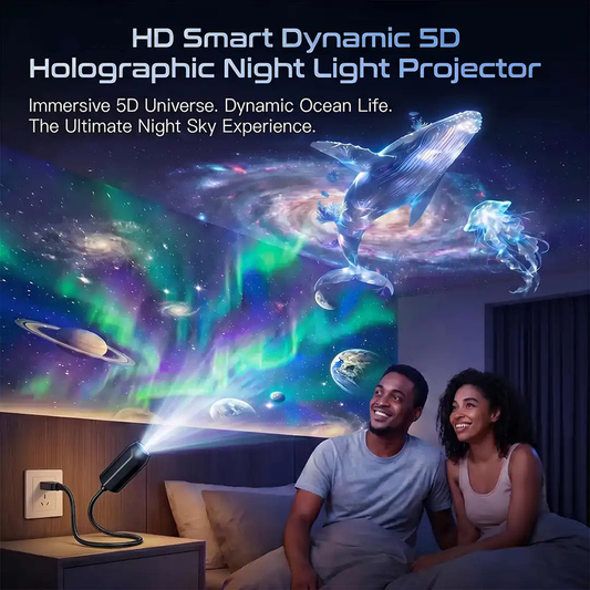🔥🔥🔥5D Galaxy Ocean Projector for Bedroom