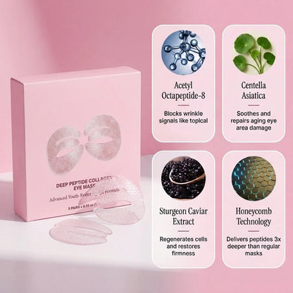 Crepey Under-Eyes Begone | Deep Peptide Collagen Mask