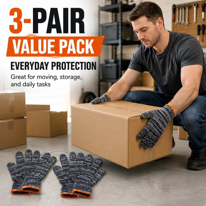 🔥Final 3 hours 50% off:Unisex gardening gloves; versatile work gloves with strong grip, made of stretchy, breathable knit fabric; suitable for gardening, DIY, household chores, and workshop tasks