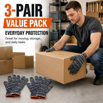 🔥Final 3 hours 50% off:Unisex gardening gloves; versatile work gloves with strong grip, made of stretchy, breathable knit fabric; suitable for gardening, DIY, household chores, and workshop tasks