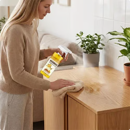 🔥🔥🔥Beeswax Floor Polish Spray——Instant Shine, Green & Safe