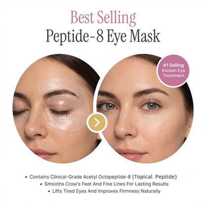 Crepey Under-Eyes Begone | Deep Peptide Collagen Mask