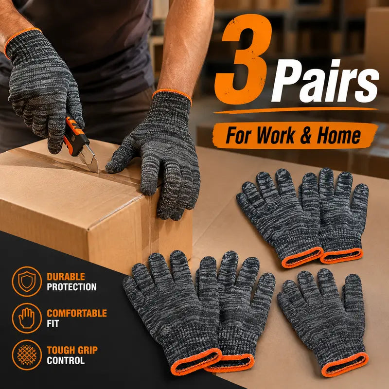 🔥Final 3 hours 50% off:Unisex gardening gloves; versatile work gloves with strong grip, made of stretchy, breathable knit fabric; suitable for gardening, DIY, household chores, and workshop tasks