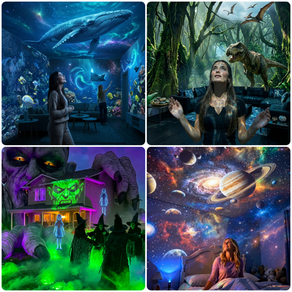 🔥🔥🔥5D Galaxy Ocean Projector for Bedroom