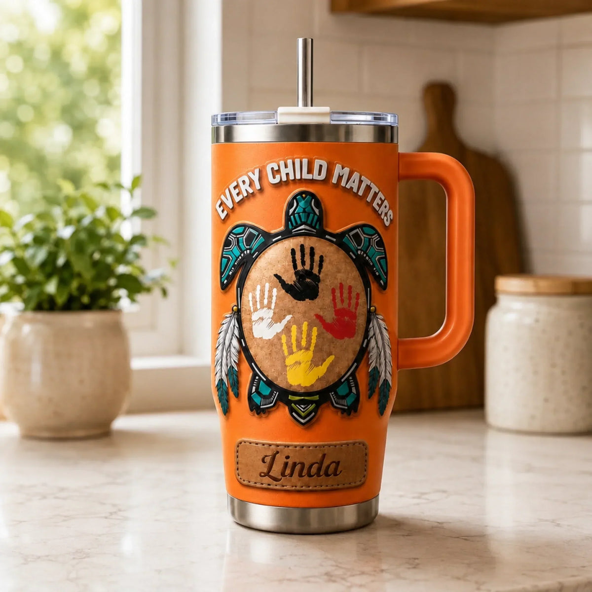 Custom Every Child Matters Tumbler - Personalized Gifts For Kids & Families - Every Little Hand Matters
