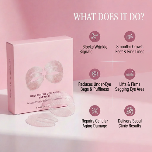 Crepey Under-Eyes Begone | Deep Peptide Collagen Mask