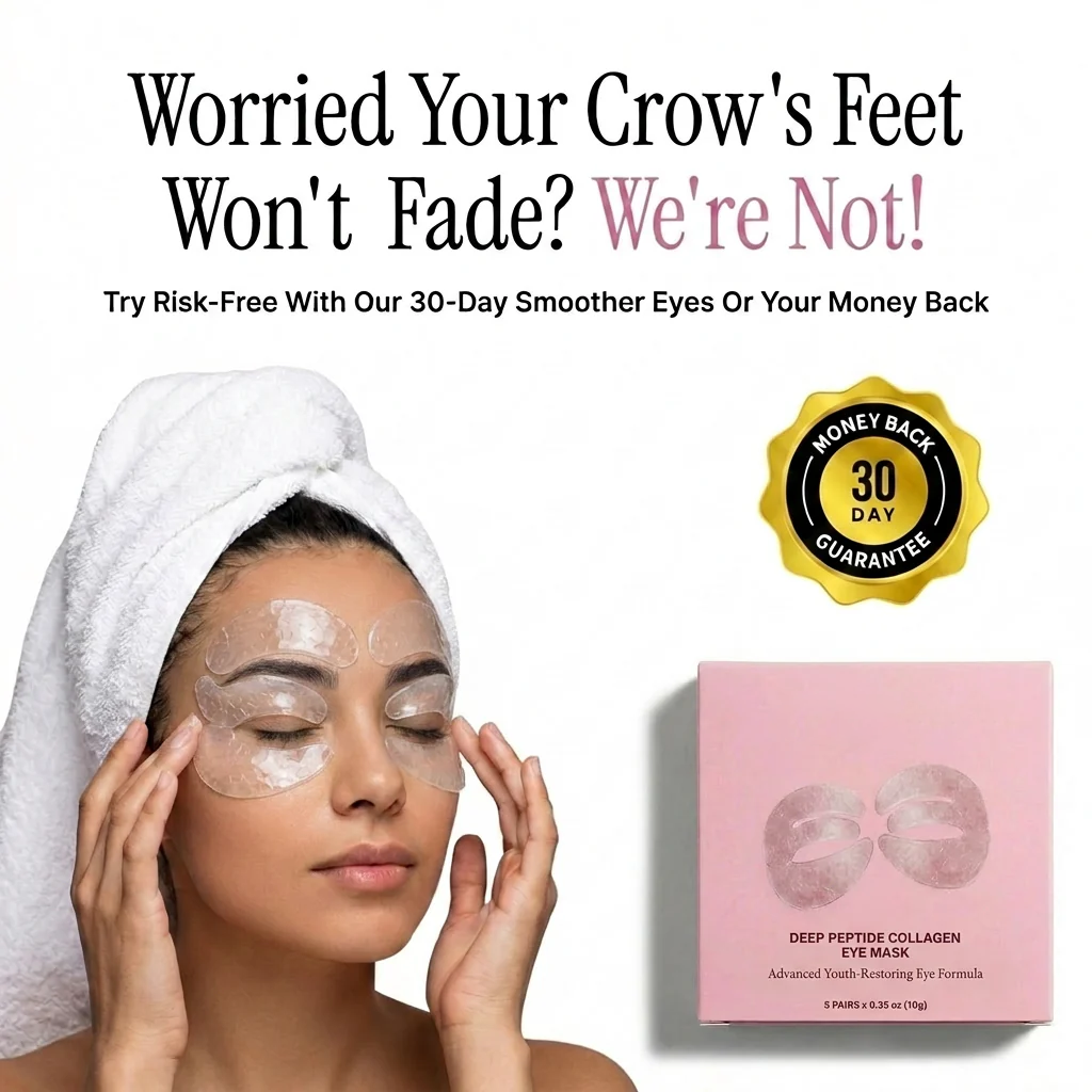 Crepey Under-Eyes Begone | Deep Peptide Collagen Mask