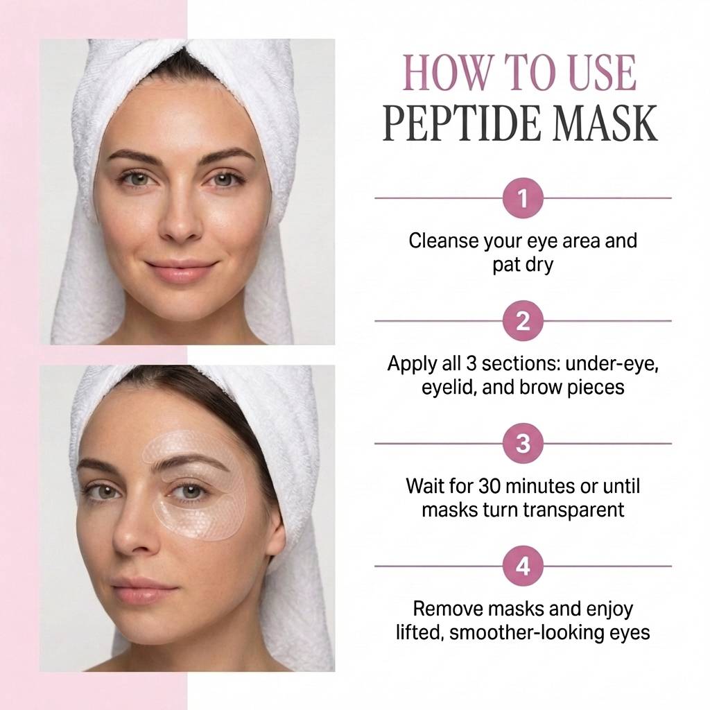 Crepey Under-Eyes Begone | Deep Peptide Collagen Mask